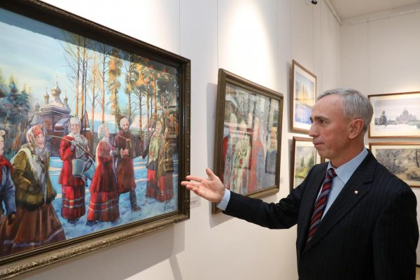 Воздушное очарование акварели: выставка художника Владимира Величко открылась в Нижнем Новгороде