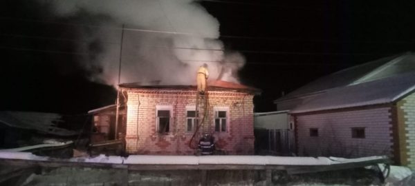 На пожаре в Починках погибла пенсионерка