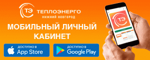Несколько сотен нижегородцев уже оценили новое мобильное приложение АО «Теплоэнерго»