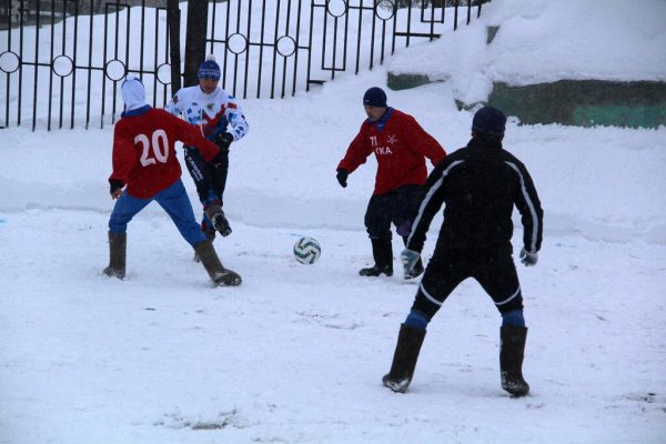 В&nbsp;Навашине впервые прошел турнир по&nbsp;футболу в&nbsp;валенках