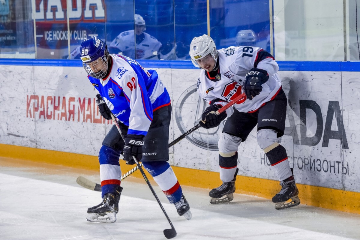 Два поражения в Тольятти потерпели хоккеисты нижегородской «Чайки»