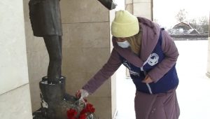 Волонтеры Победы провели акцию «Блокадный хлеб» в&nbsp;поселке Шатки Нижегородской области