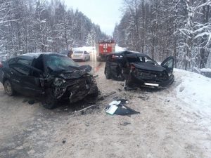 Три человека пострадали в ДТП в Кулебакском районе