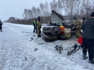 На участке трассы М‑7 в Нижегородской области из-за ДТП временно перекрыли движение