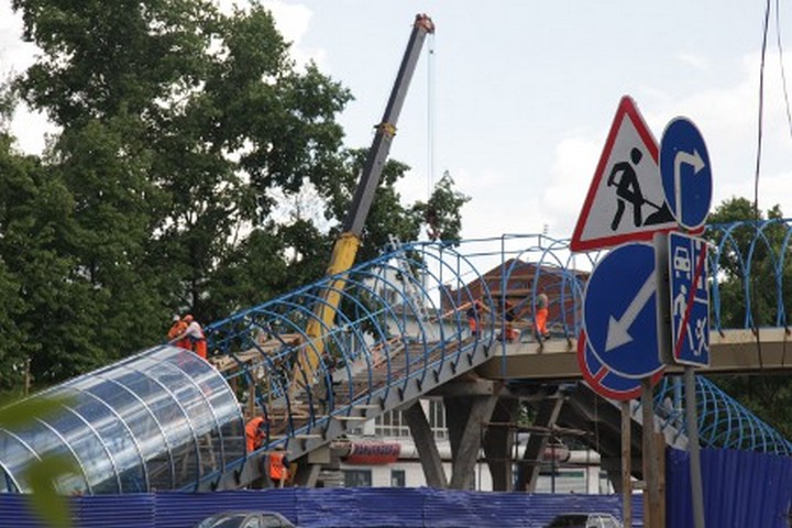 Строительство надземного пешеходного перехода на Сормовском шоссе запланировано на 2023 год