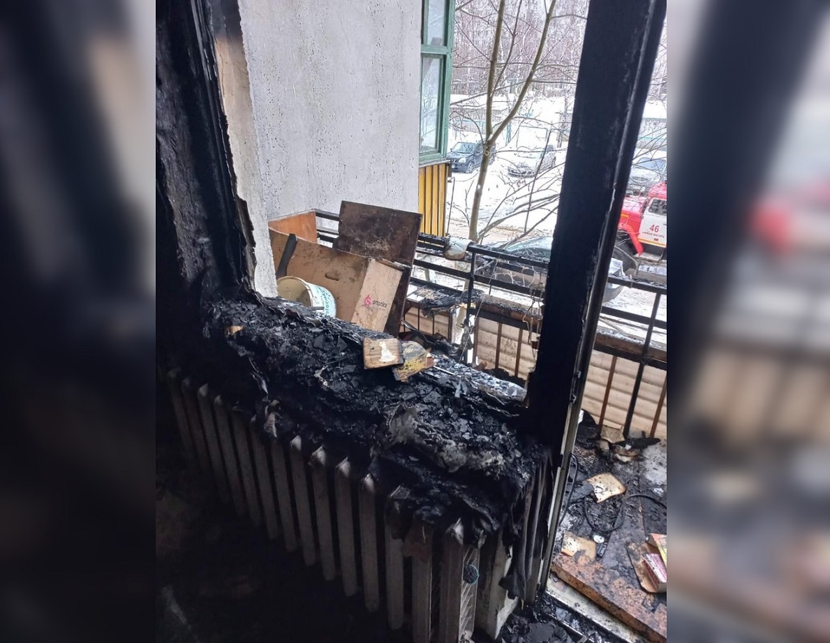 26 человек эвакуировали при пожаре жилого дома в Автозаводском районе Нижнего Новгорода