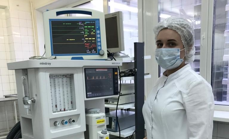 Современный наркозный аппарат появился в Нижегородском областном клиническом диагностическом центре