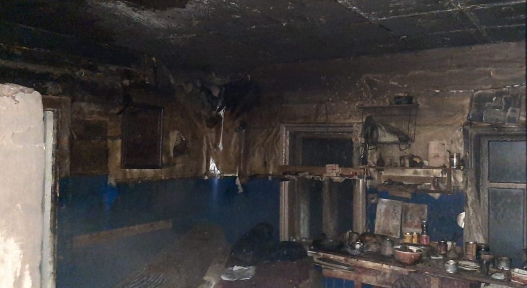 Пенсионер погиб на пожаре в частном доме в Краснобаковском районе