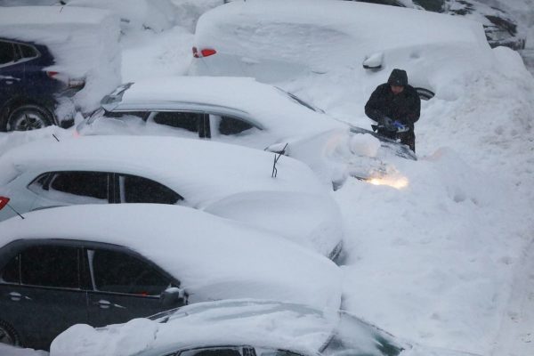 Сугробы в Нижнем Новгороде достигли 46 сантиметров в высоту