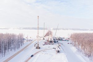 Строительные работы идут на всех участках М‑12