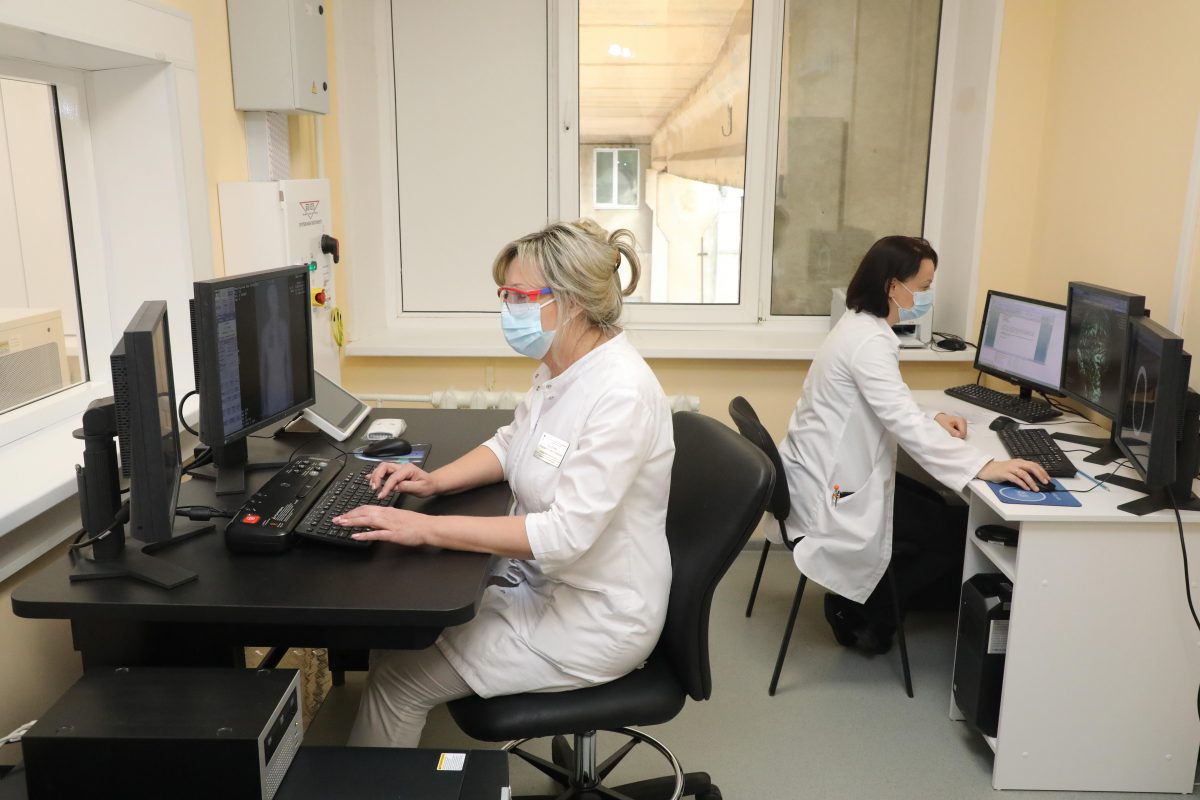 24 тысячи КТ-обследований пациентов с COVID-19 выполнил Нижегородский областной диагностический центр в 2021 году