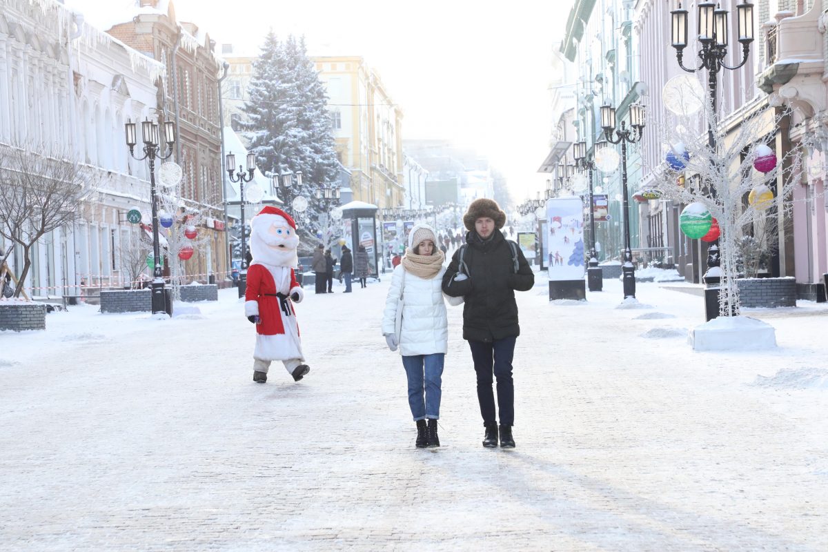 Потепление до ‑5 градусов и сильный ветер ожидаются в Нижнем Новгороде на выходных