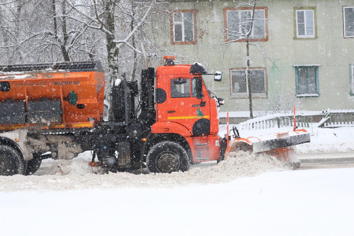 В декабре 2021 года в Нижнем Новгороде вывезли в 20 раз больше снега, чем в декабре 2019