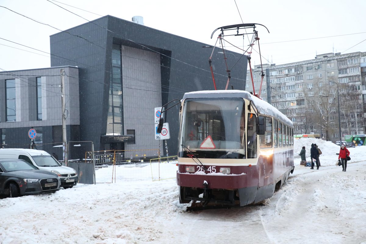 Движение трамвая №22 восстановили после перебоев электричества в Нижнем Новгороде