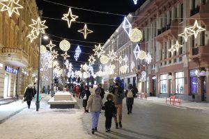 В новогоднюю ночь нижегородцев ждет нулевая температура и снег