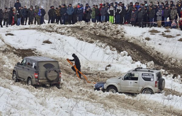 В&nbsp;Лукояновском районе состоялись автогонки, посвященные 350-летию со&nbsp;дня рождения Петра&nbsp;I