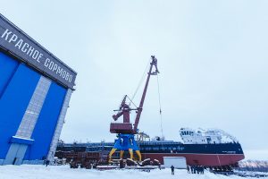 Завод «Красное Сормово» заложил киль девятого сухогруза