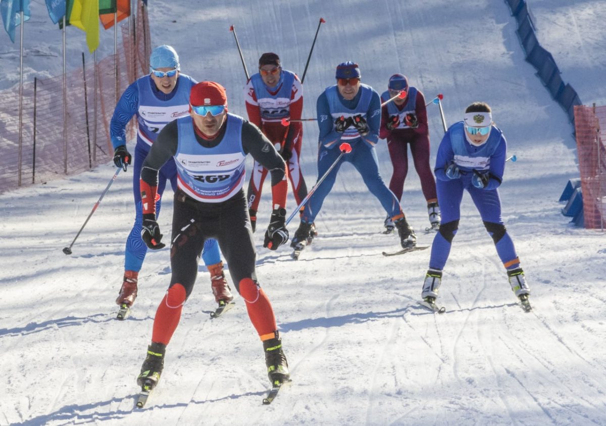 «Нижегородский лыжный марафон» проходит на Щелоковском хуторе