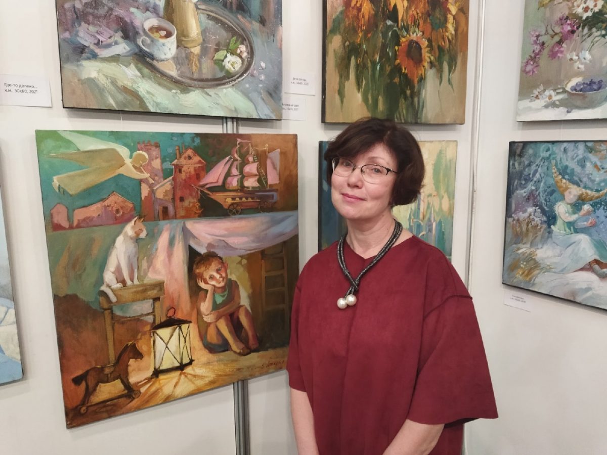 О том, что значит для художника эта выставка, Елена рассказала сайту pravda-nn.ru