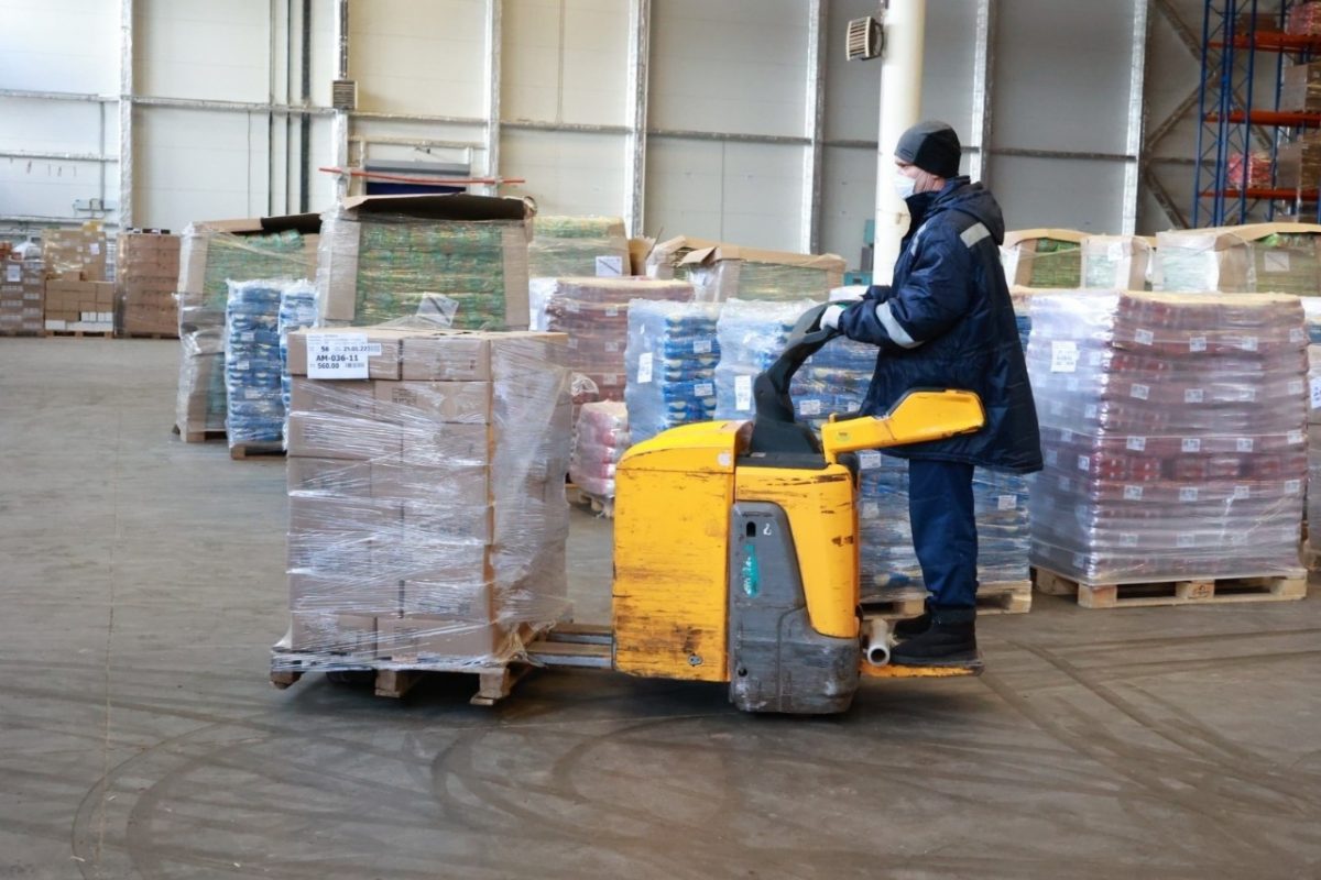 Рязанская область отправила 6 тонн гуманитарной помощи для эвакуированных из ЛНР и ДНР