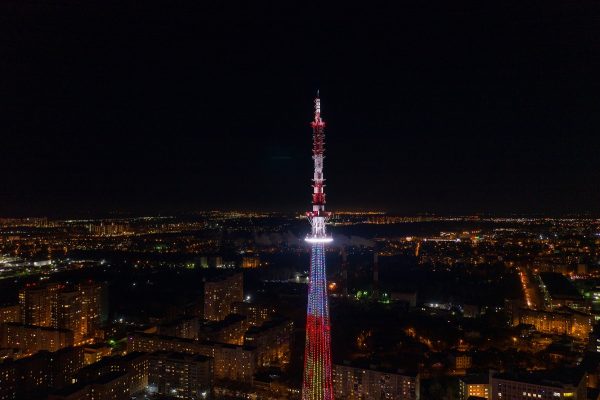 200-метровая «валентинка» появится на телебашне в Нижнем Новгороде