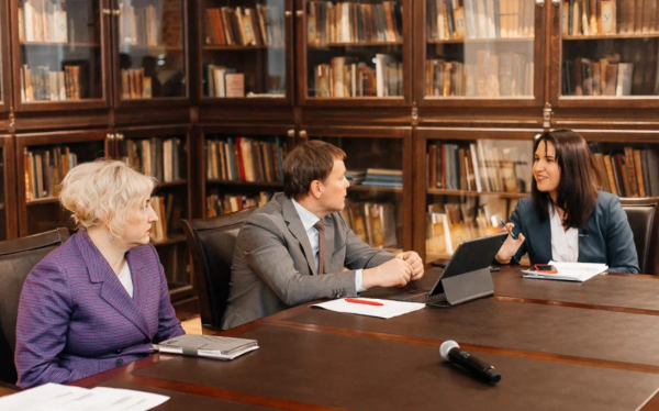 Ректор Мининского университета рассказал студентам о достижениях вуза