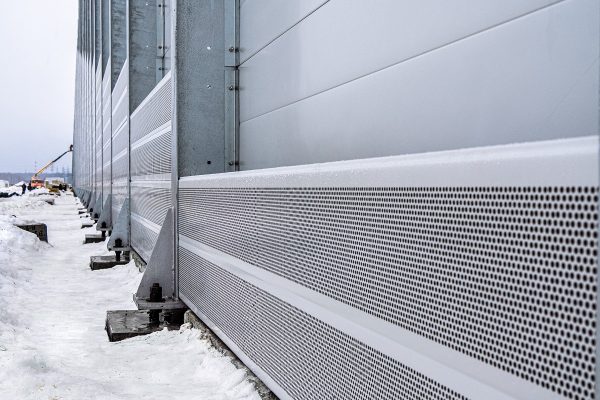 «Эколант» возводит самый большой в Нижегородской области шумозащитный экран