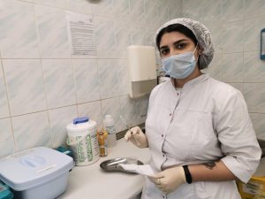Студенты Нижегородского медицинского колледжа работают волонтерами в&nbsp;поликлиниках и&nbsp;ЦРБ региона