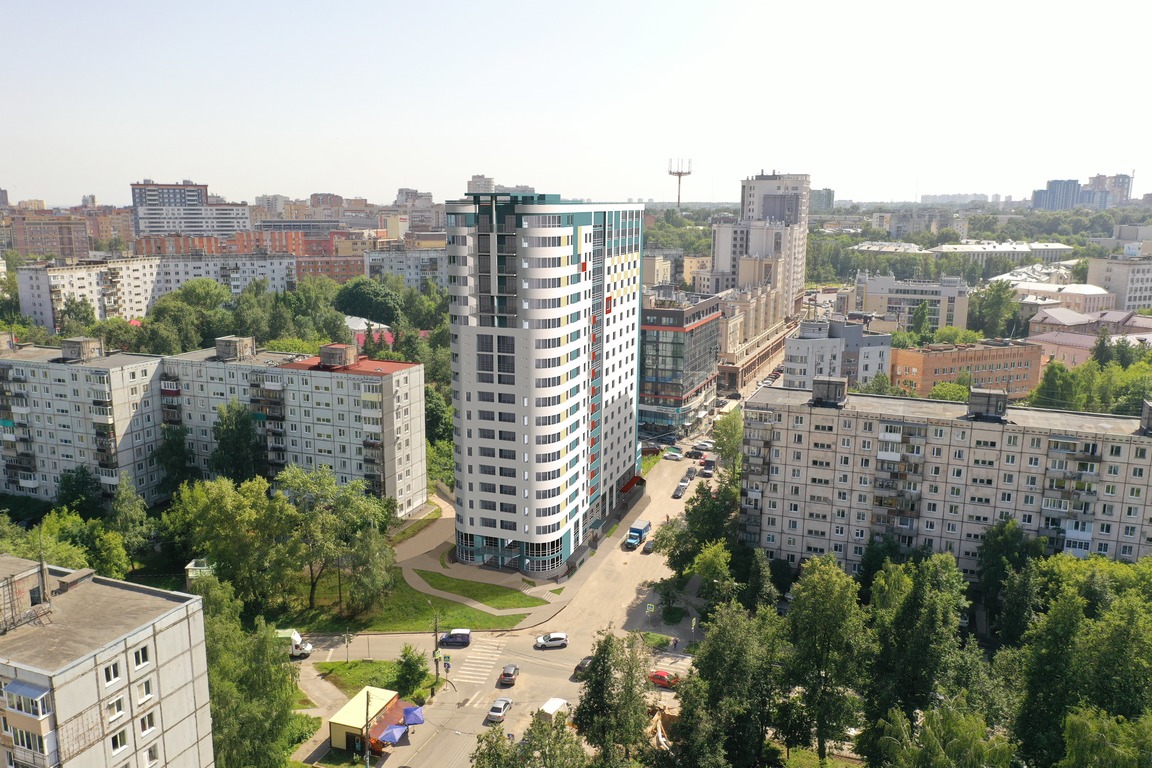 Дом с двухуровневыми квартирами с видом на кремль построят в центре Нижнего Новгорода