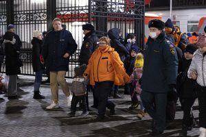Опубликованы фото прибытия поезда с беженцами из ДНР и&nbsp;ЛНР