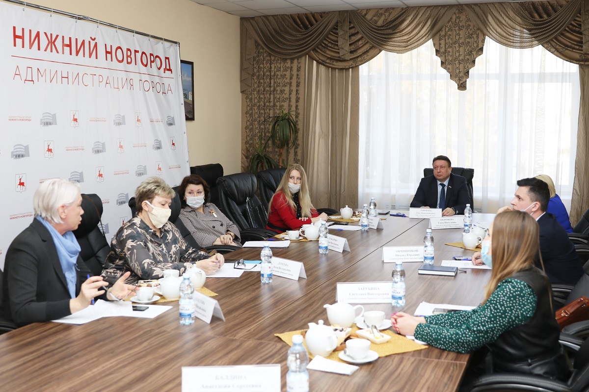 Олег Лавричев провел рабочее совещание по вопросам развития ТОС в Нижнем Новгороде