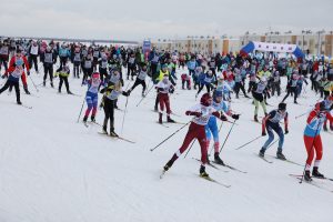 Почти 14 тысяч участников: смотрим, как в Нижегородской области прошла юбилейная 40‑я «Лыжня России»
