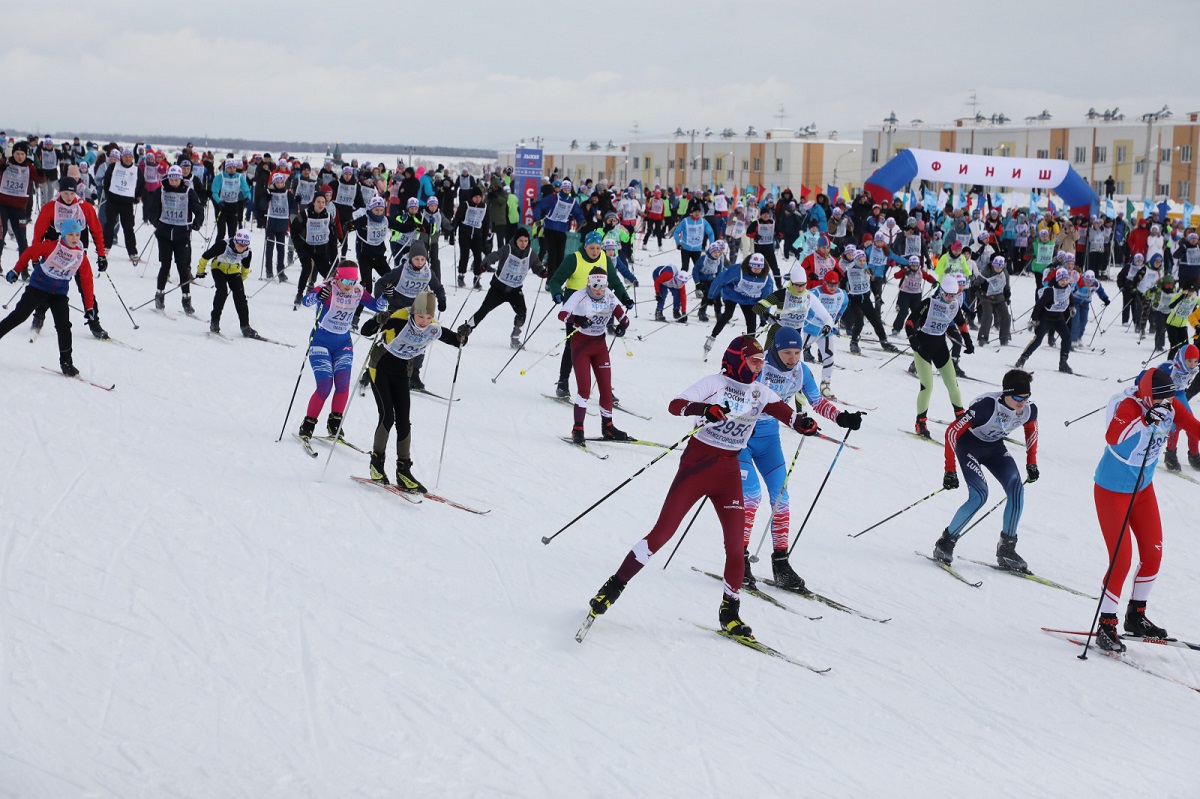 Почти 14 тысяч участников: смотрим, как в Нижегородской области прошла юбилейная 40‑я «Лыжня России»