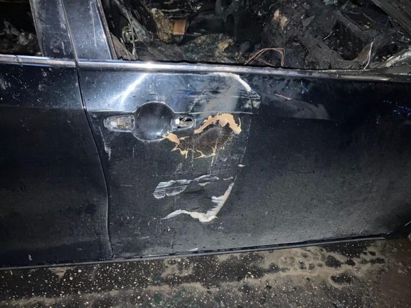 Водитель в администрации Нижегородского района поджег машину, чтобы скрыть ДТП