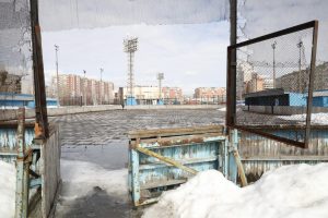 Мэрия расторгла контракт с подрядчиком на ремонт спортивного комплекса «Чайка»