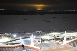 Подрядчик заделает трещины на Чкаловской лестнице этой весной