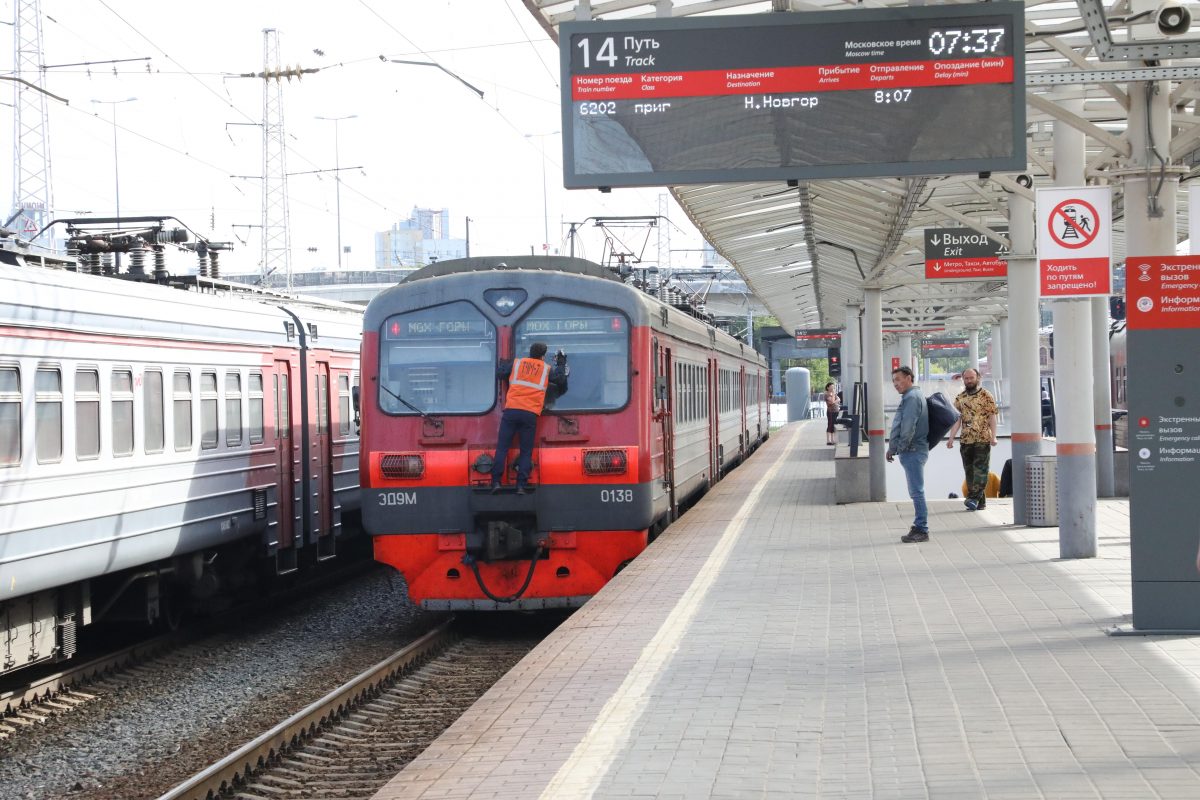 Дополнительные поезда будут ходить из Богородска в Нижний Новгород