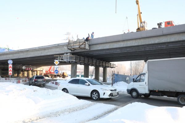 Строительство развязки на Циолковского идет с опережением в Нижнем Новгороде