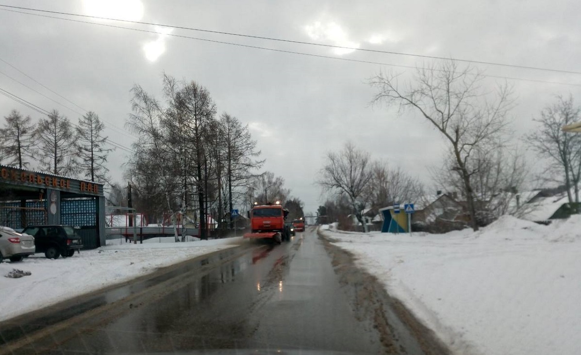 Более 400 единиц техники использовали для очистки дорог Нижегородской области в ночь на 29 марта