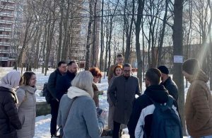 Работы по благоустройству сквера на улице Родионова начнутся, когда растает снег