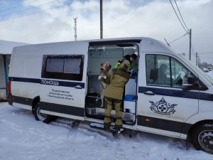 Госветслужба Дзержинска провела выездную вакцинацию домашних животных против бешенства