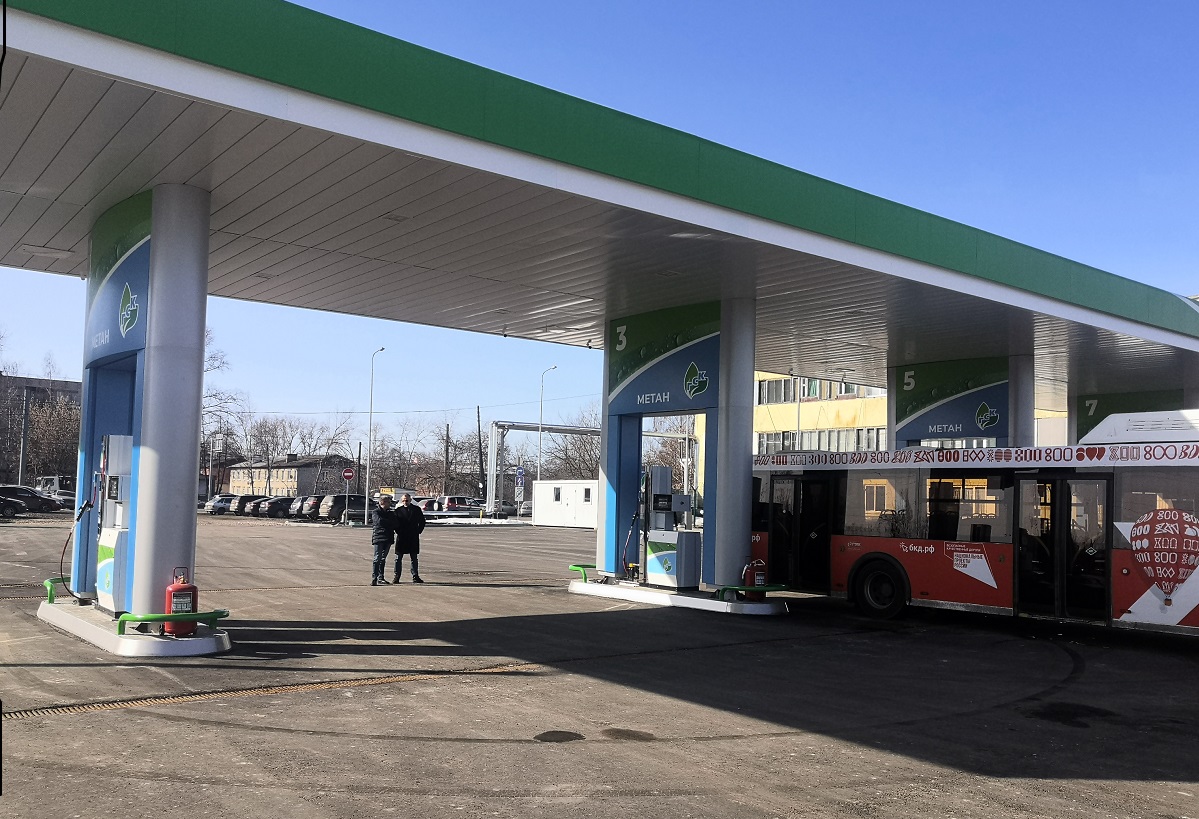 Газовая заправка рядом с автопарком НПАТ начала работать в Нижнем Новгороде