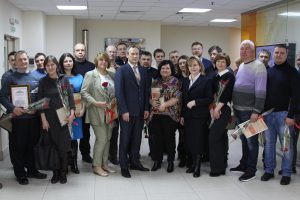 25 сотрудников АО «Теплоэнерго» получили награды в честь профессионального праздника