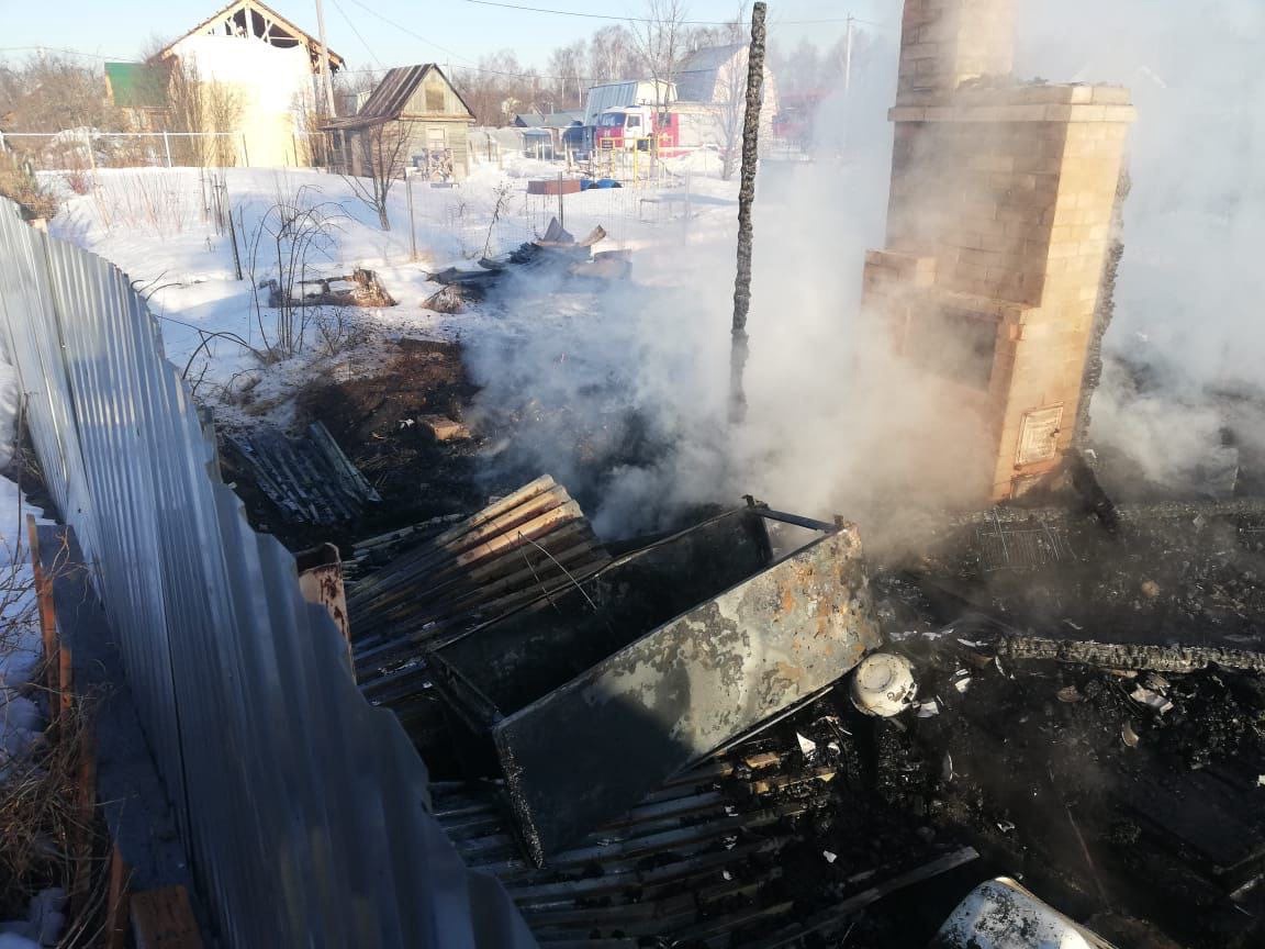 В пожаре в нижегородском СНТ погибло два человека
