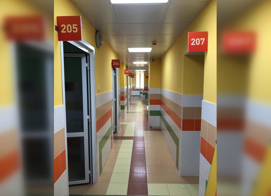В детской городской поликлинике №39 Нижнего Новгорода завершился ремонт