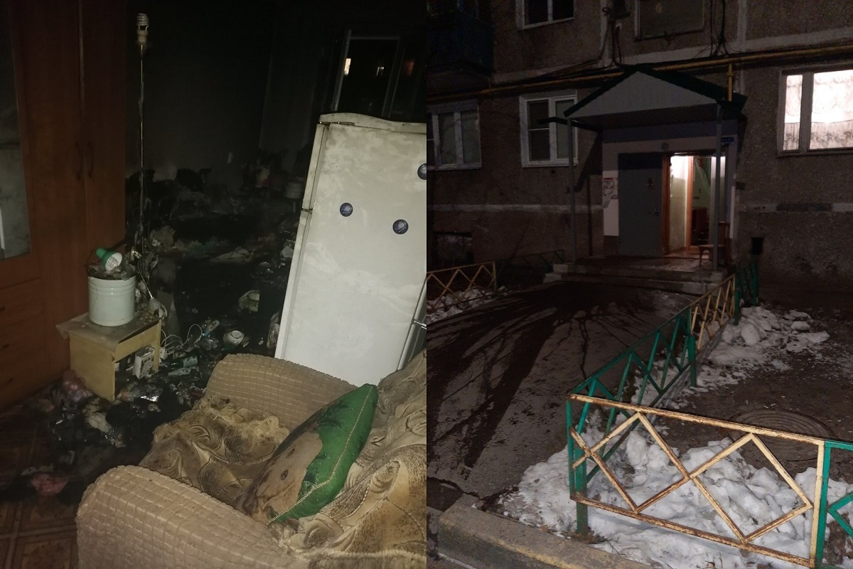 Пенсионерка погибла на пожаре в многоквартирном доме в Сормовском районе