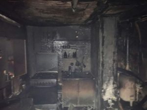 Человек погиб во время крупного пожара в Лысковском районе