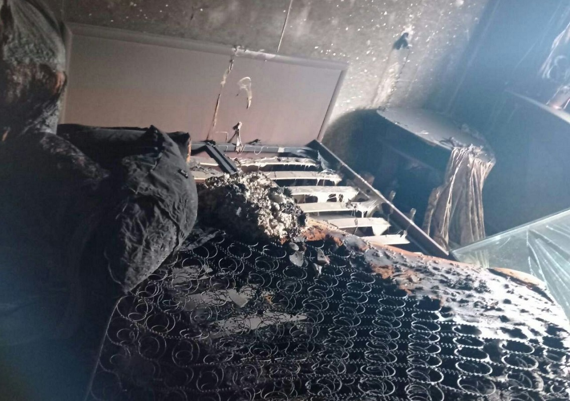 Мужчина погиб на пожаре в пятиэтажке в Канавинском районе