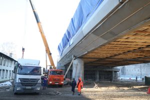Развязку на улице Циолковского введут в эксплуатацию в конце&nbsp;мая