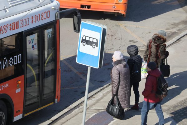 Новая автобусная остановка появилась у дома №5 на улице Зайцева в Сормовском районе